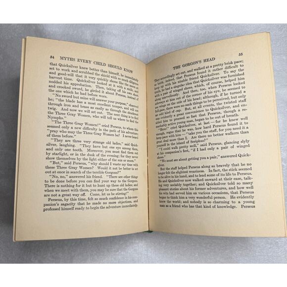 Myths Every Child Should Know 1914 Illustrated Vintage Hardcover Hamilton Mabie - Picture 12 of 14